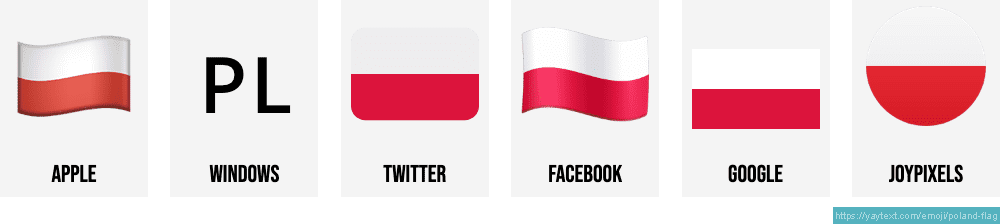 Poland Flag Background PNG