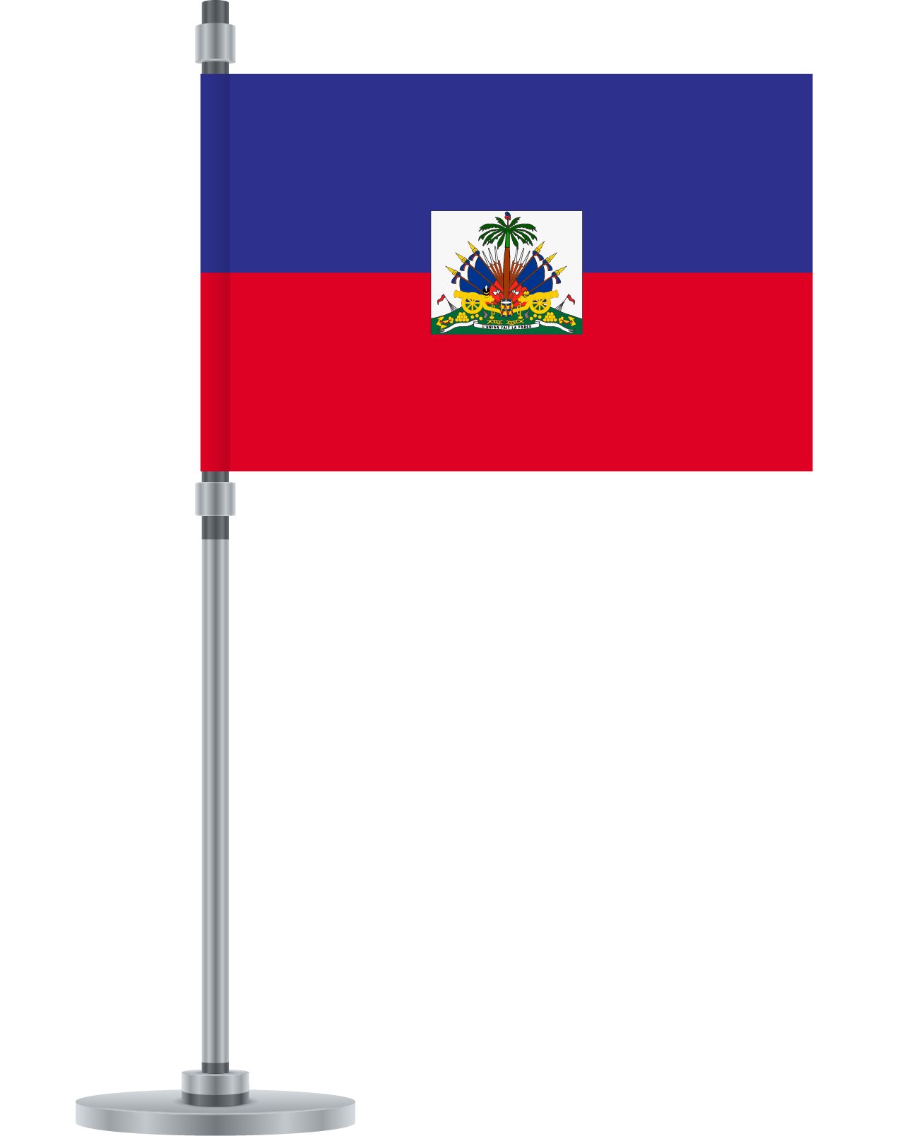 Port-Au-Prince Flag PNG HD Quality
