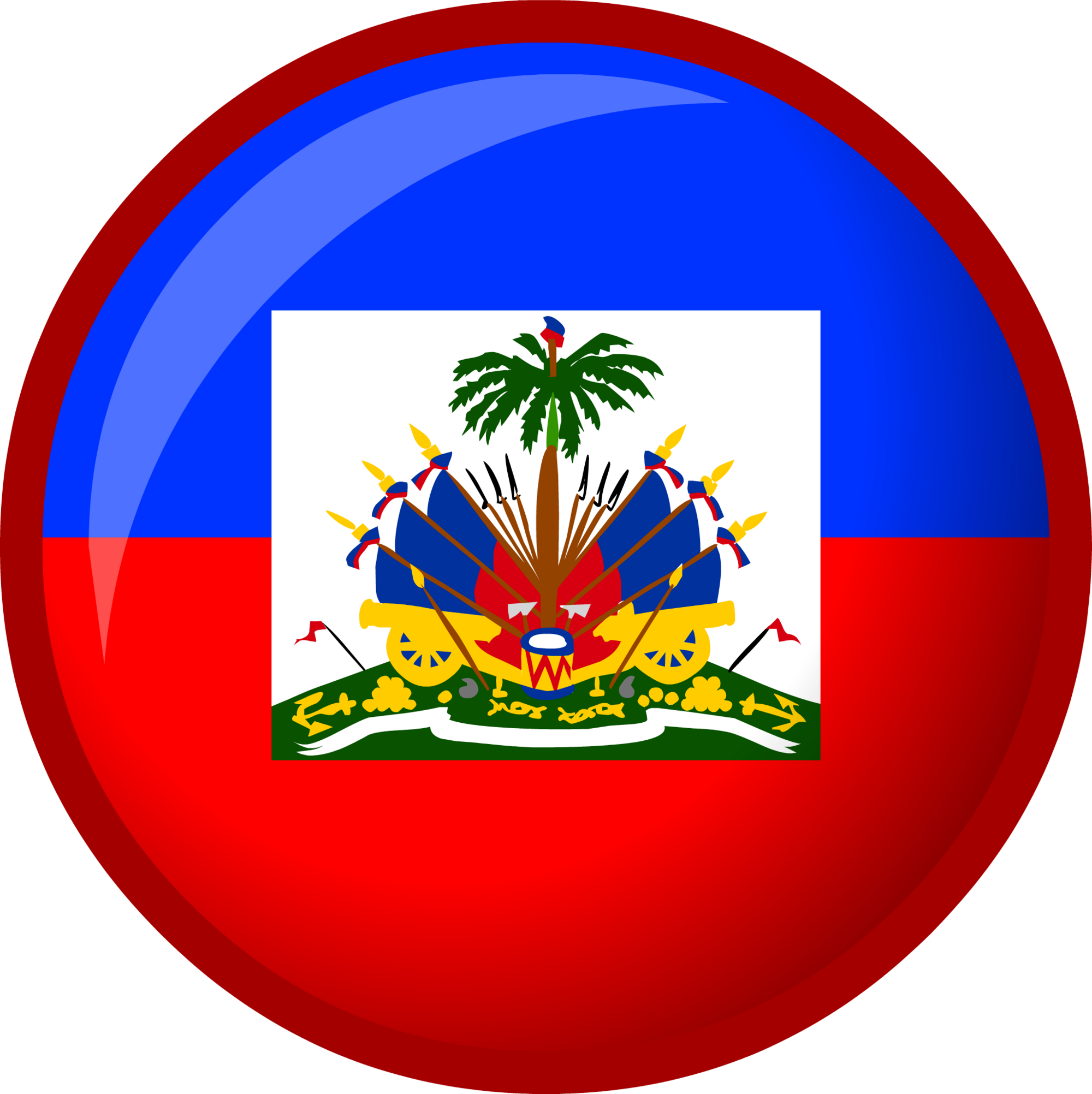 Port-Au-Prince Flag Transparent Background
