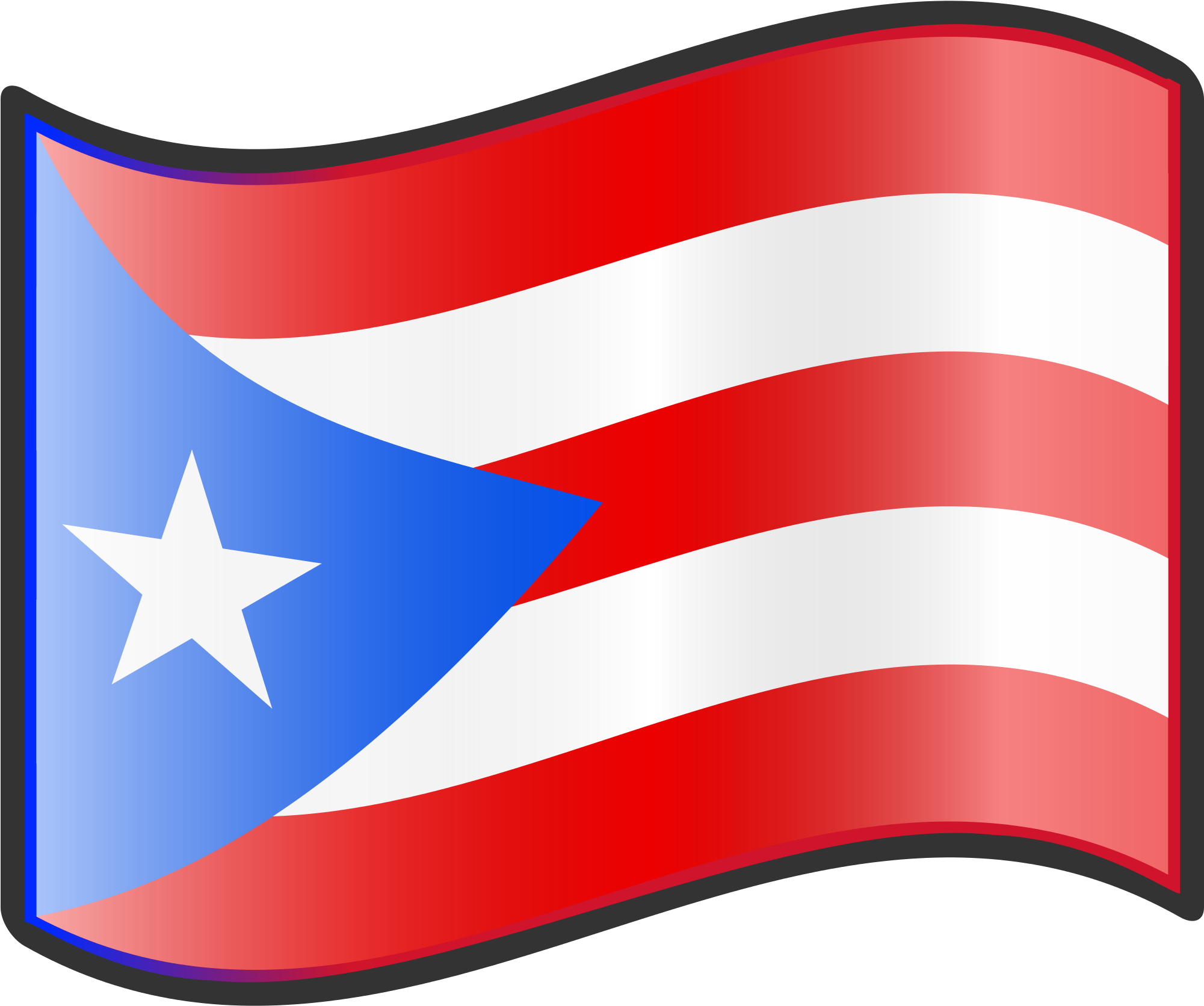 Puerto Rico Flag PNG HD Quality