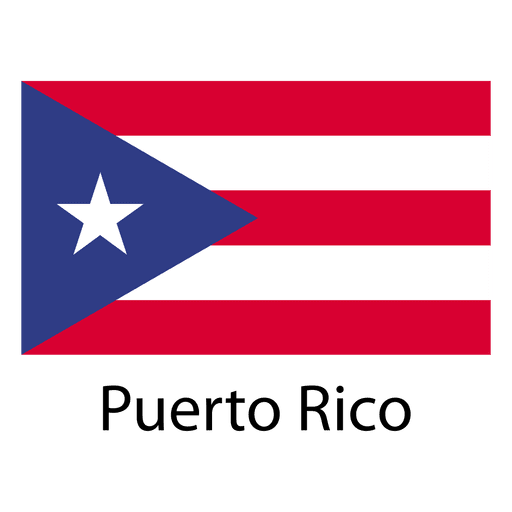 Puerto Rico Flag PNG Pic Background