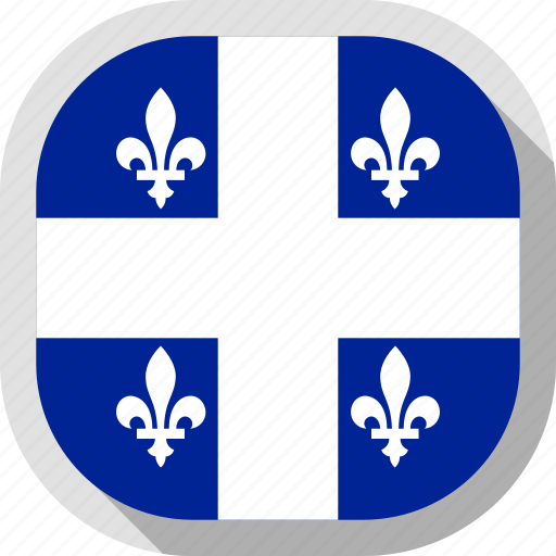 Quebec Flag Background PNG Image