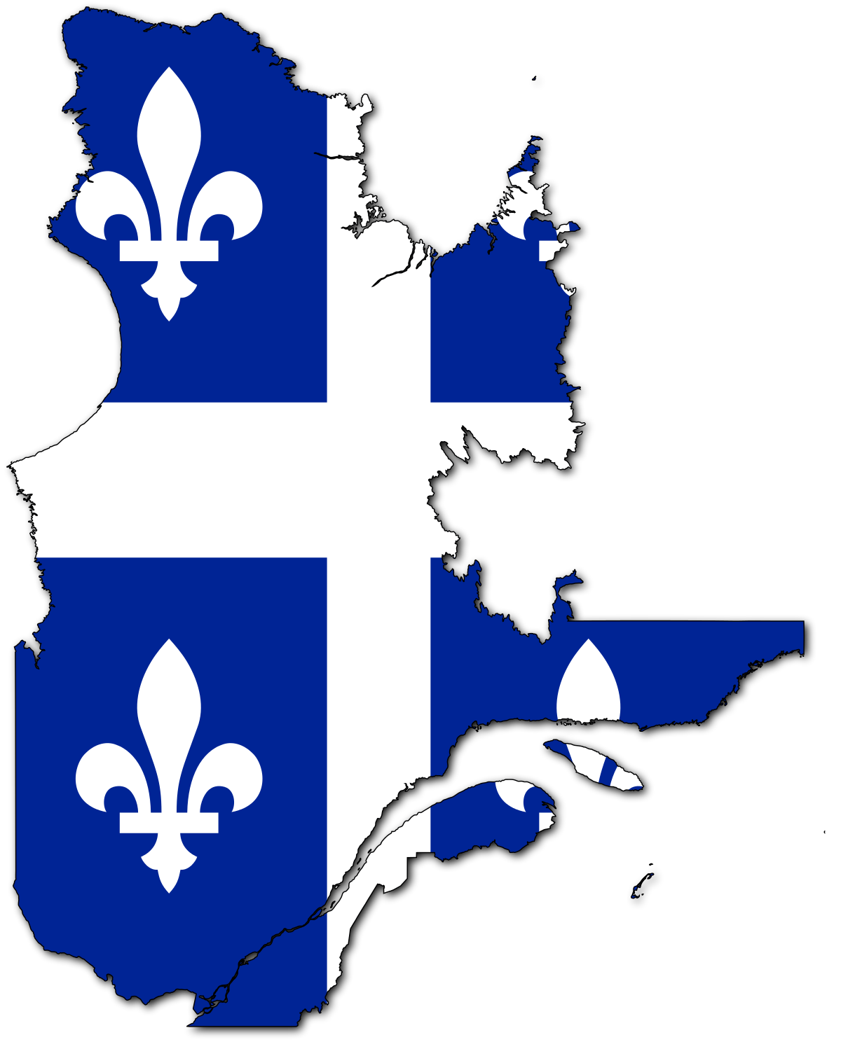 Quebec Flag Download Free PNG