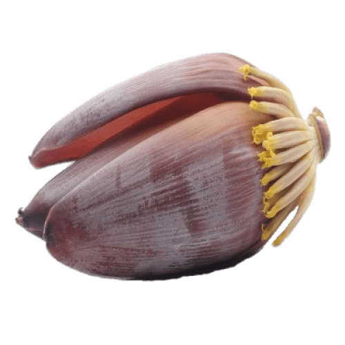Raw Banana Flower PNG Clipart Background