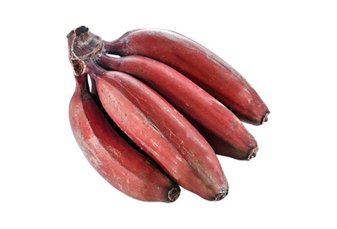 Red Banana Transparent Background