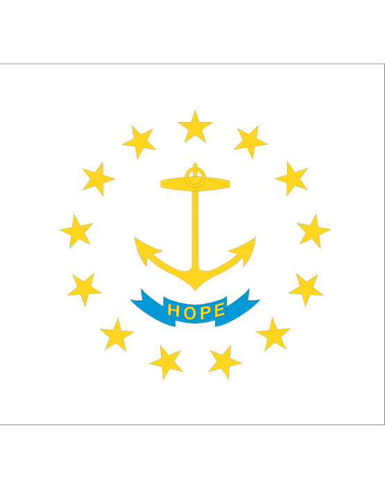 Rhode Island Flag Download Free PNG