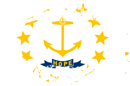 Rhode Island Flag Transparent Image