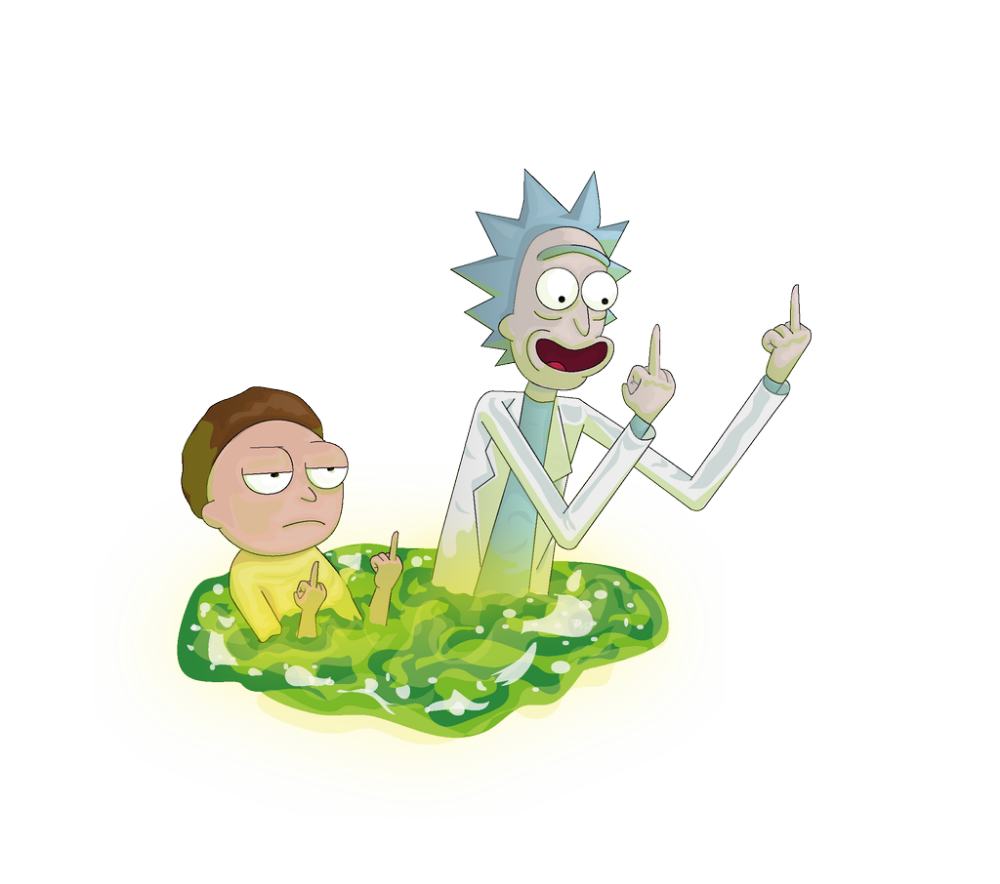 Rick And Morty Background PNG