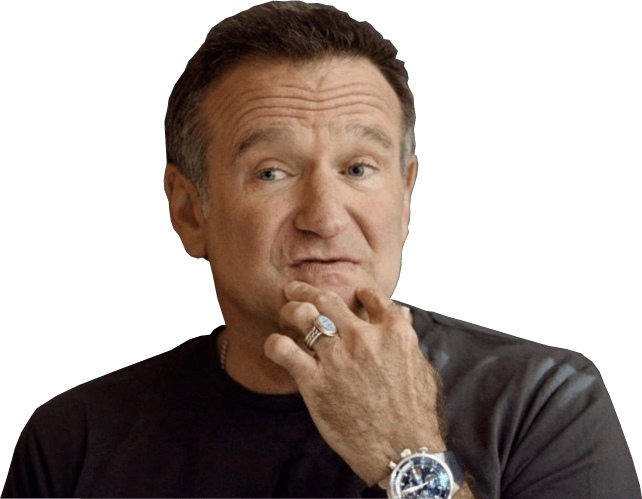 Robin Williams Background PNG Image