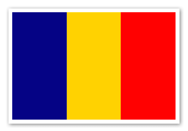 Romania Flag PNG Photo Image