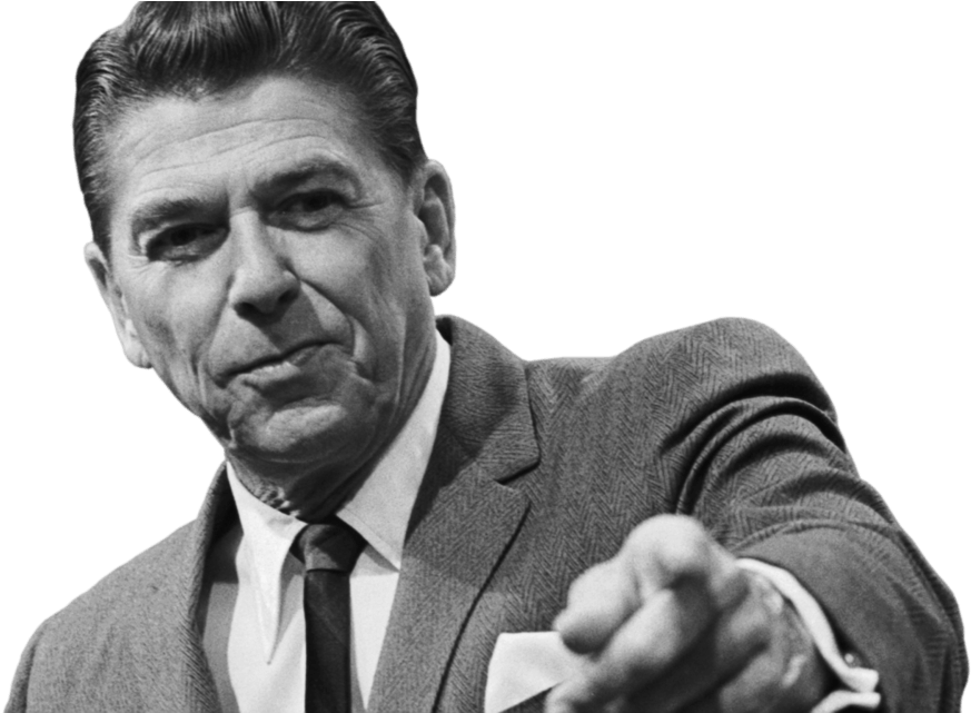 Ronald Reagan Transparent Background