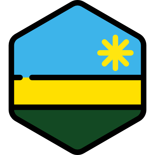 Rwanda Flag Background PNG Image