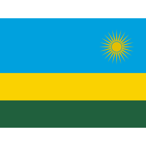 Rwanda Flag Background PNG