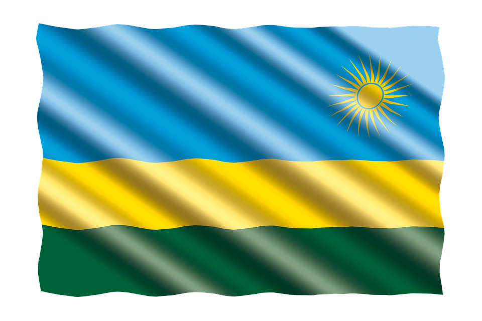 Rwanda Flag Transparent Image
