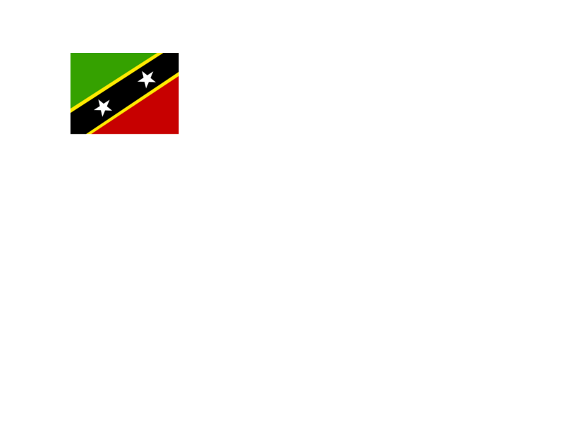 Saint Kitts And Nevis Flag Background PNG Image