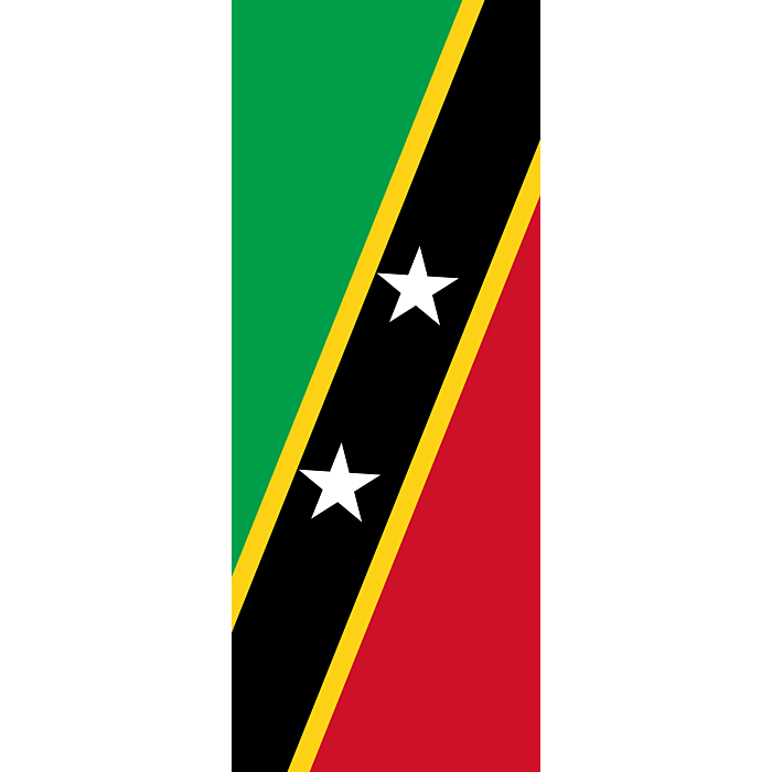 Saint Kitts And Nevis Flag Transparent File