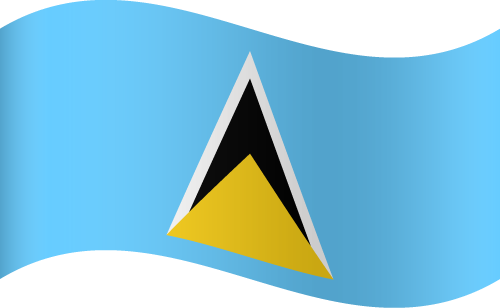Saint Lucia Flag Transparent Images