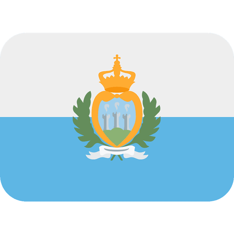 San Marino Flag Free PNG