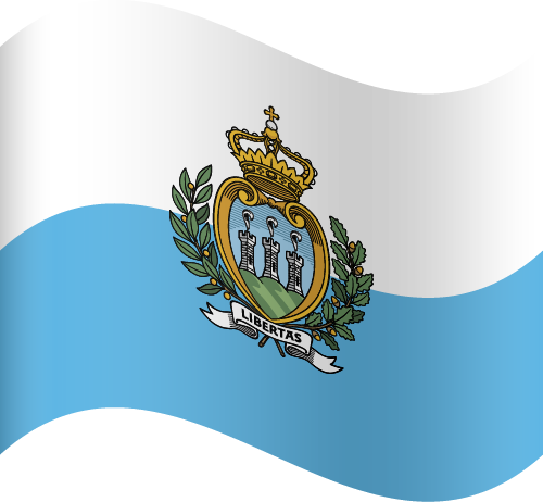 San Marino Flag No Background