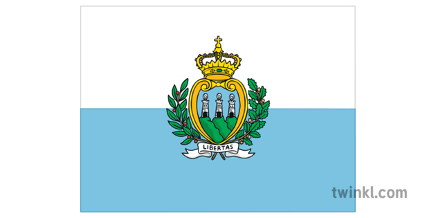 San Marino Flag PNG Free File Download