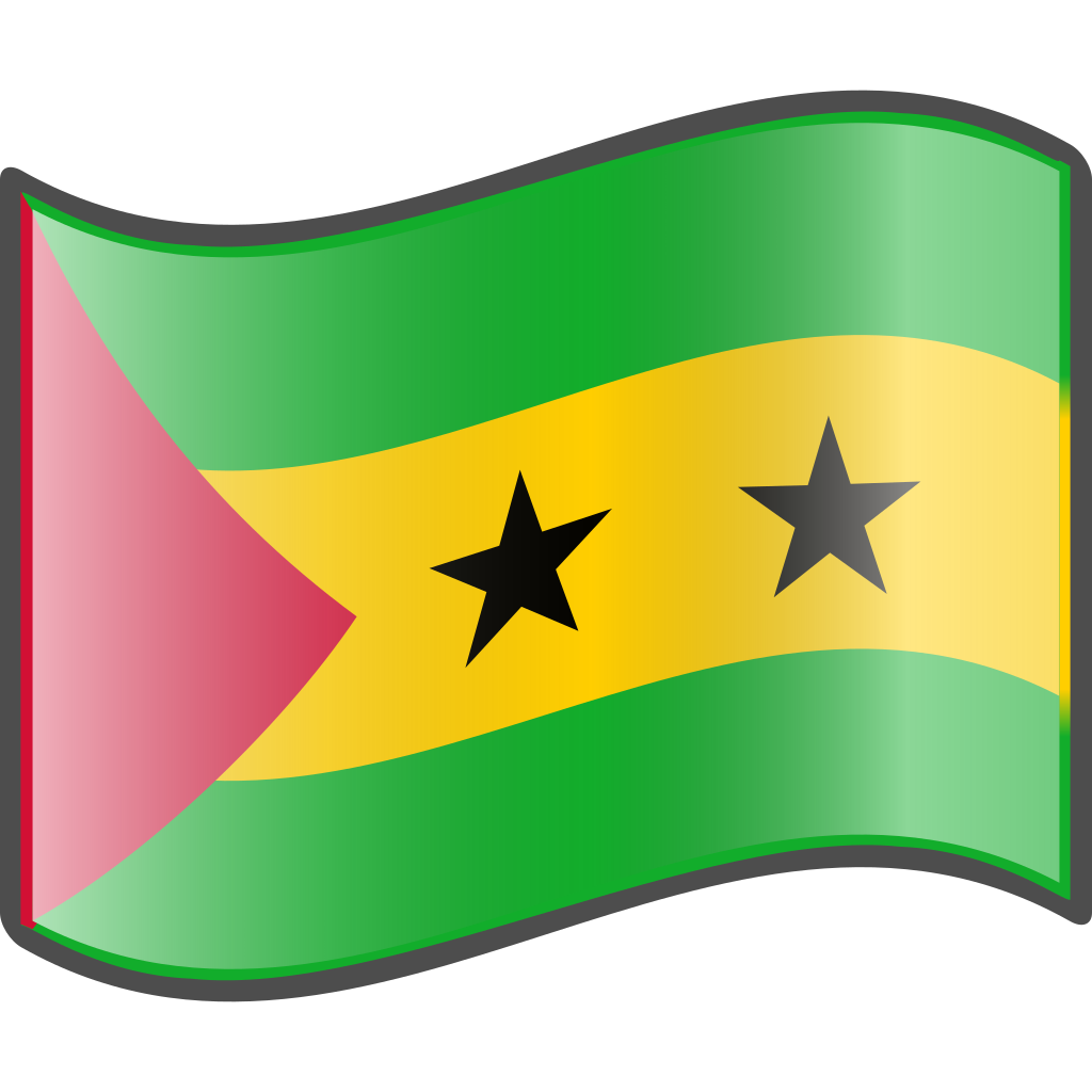 São Tomé And Príncipe Flag PNG Clipart Background