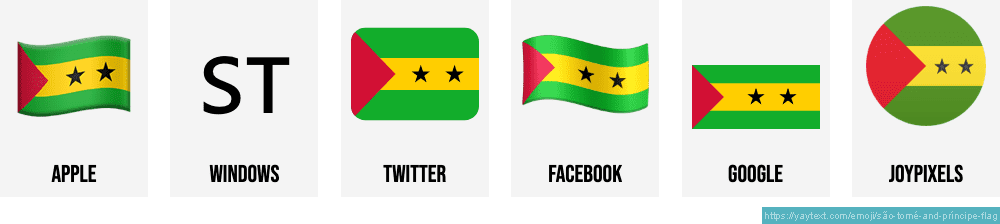 São Tomé And Príncipe Flag PNG Images HD