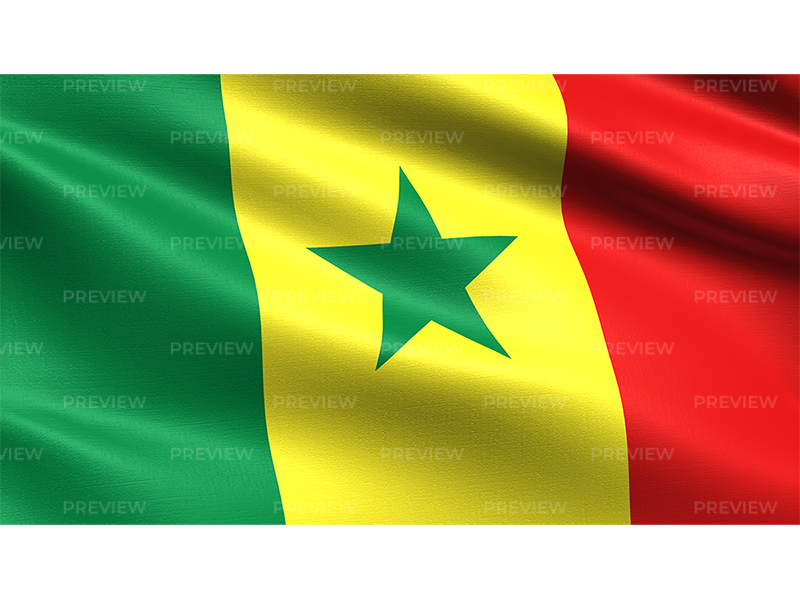 Senegal Flag No Background