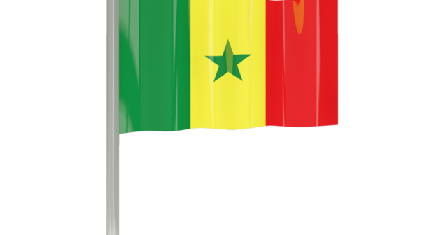 Senegal Flag Transparent Background