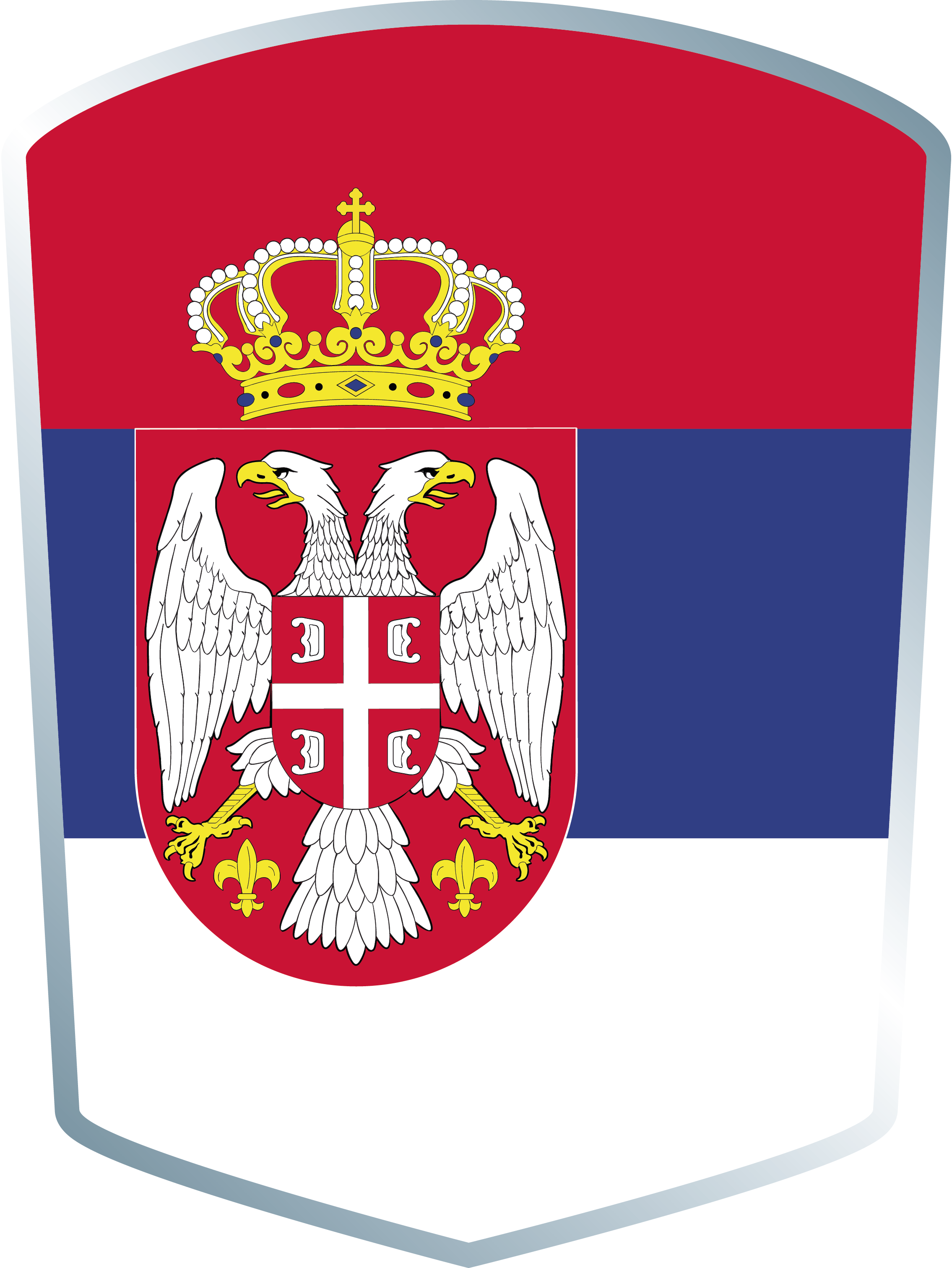 Serbia Flag Transparent Free PNG