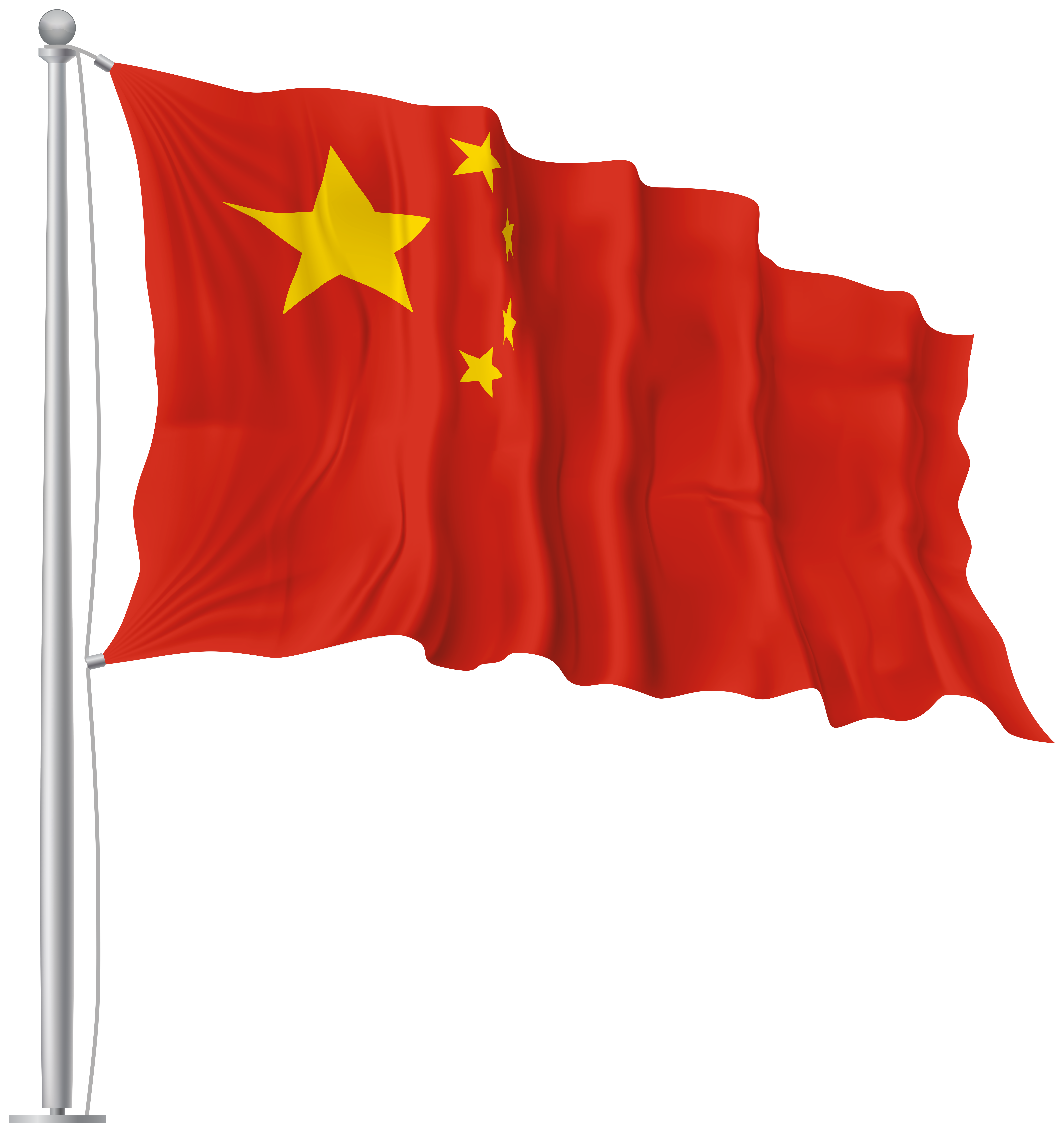 Shanghai Flag PNG Clipart Background