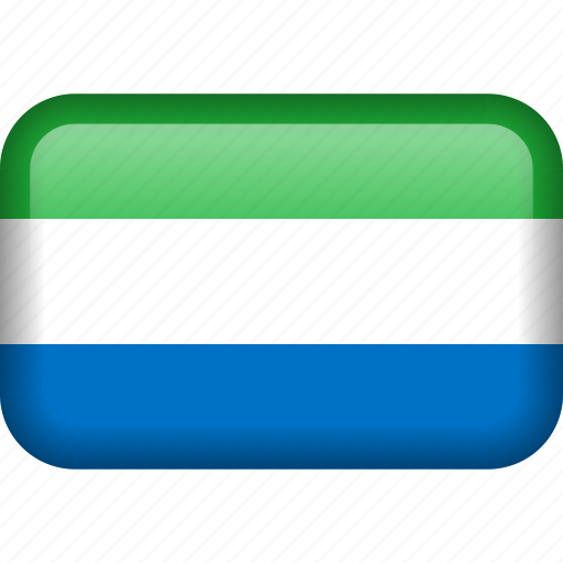 Sierra Leone Flag PNG Clipart Background