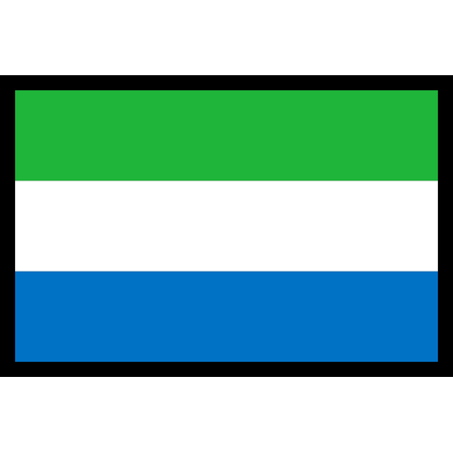 Sierra Leone Flag PNG Photo Image