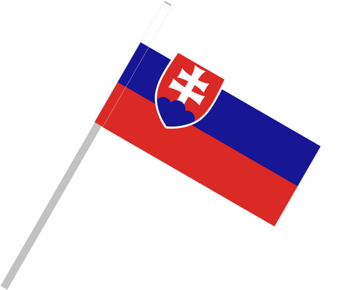 Slovakia Flag Transparent Free PNG