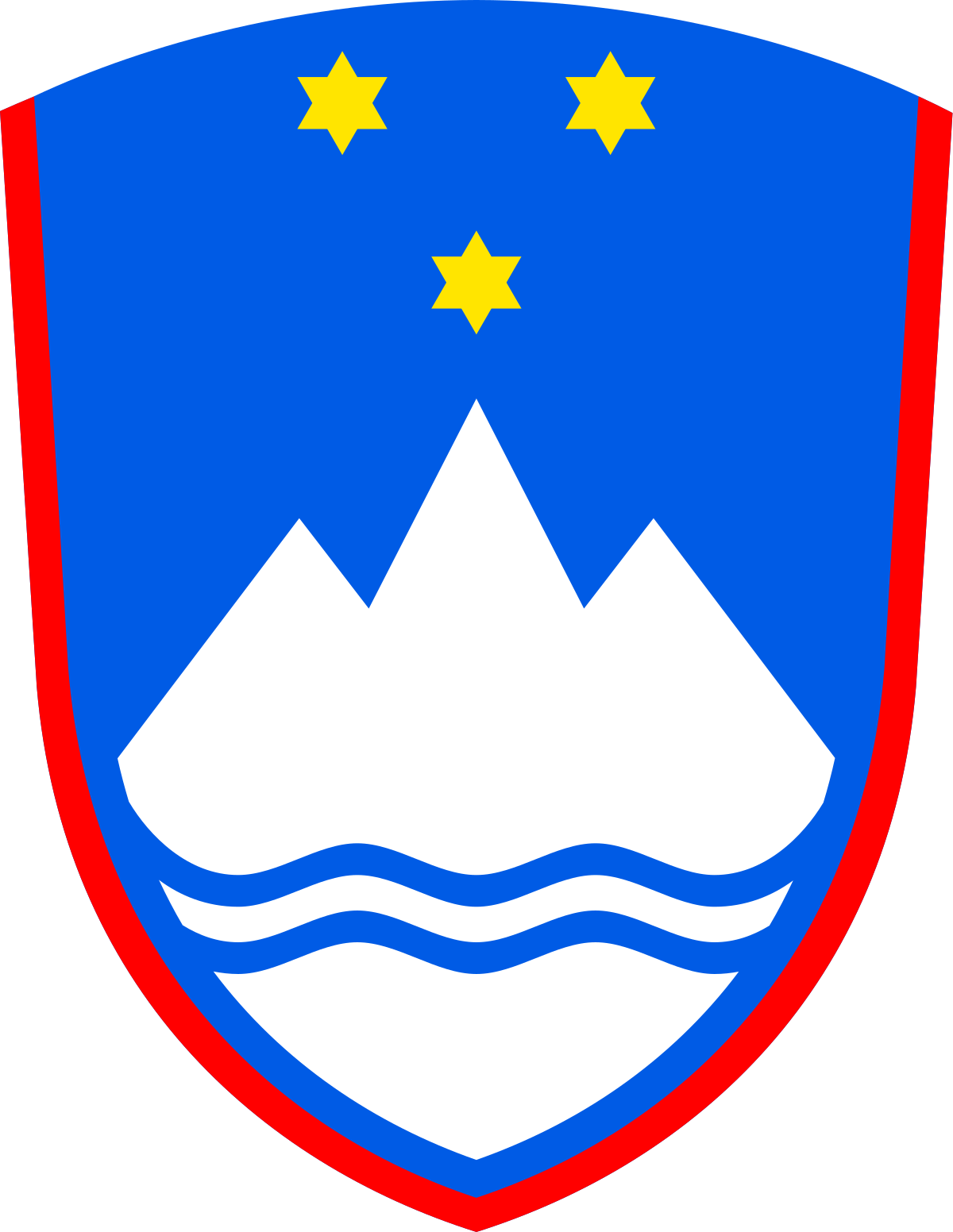 Bandiera della Slovenia PNG Sfondo Clipart