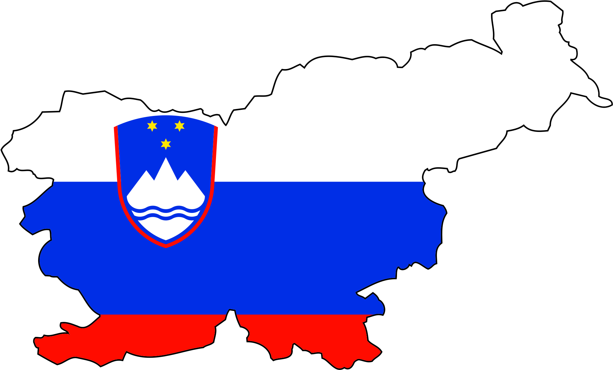 Slovenia Flag Transparent Background