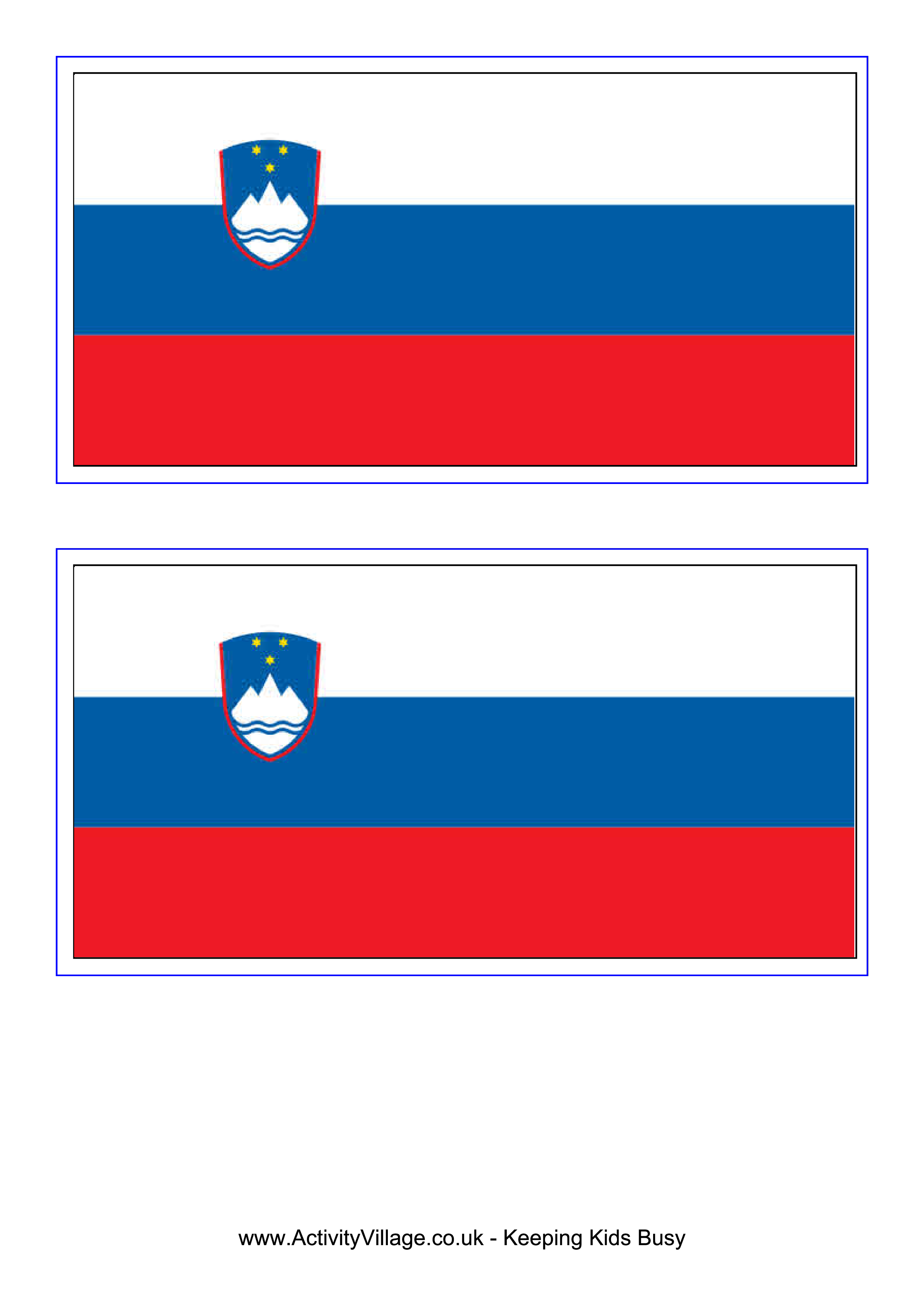 Slovenia Flag Transparent Free PNG