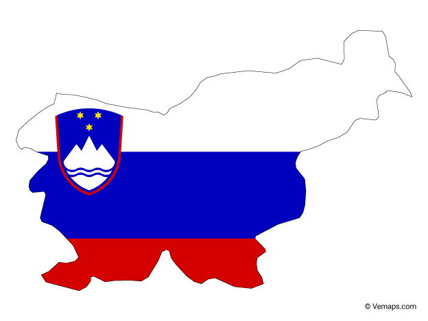 Slovenia Flag Transparent Image