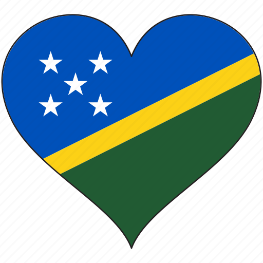 Solomon Islands Flag Background PNG Image