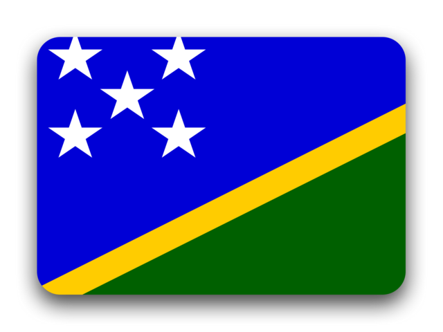 Solomon Islands Flag Background PNG