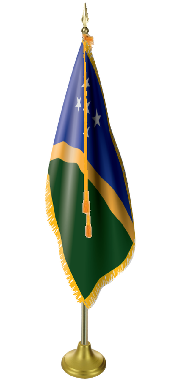 Solomon Islands Flag PNG Pic Background