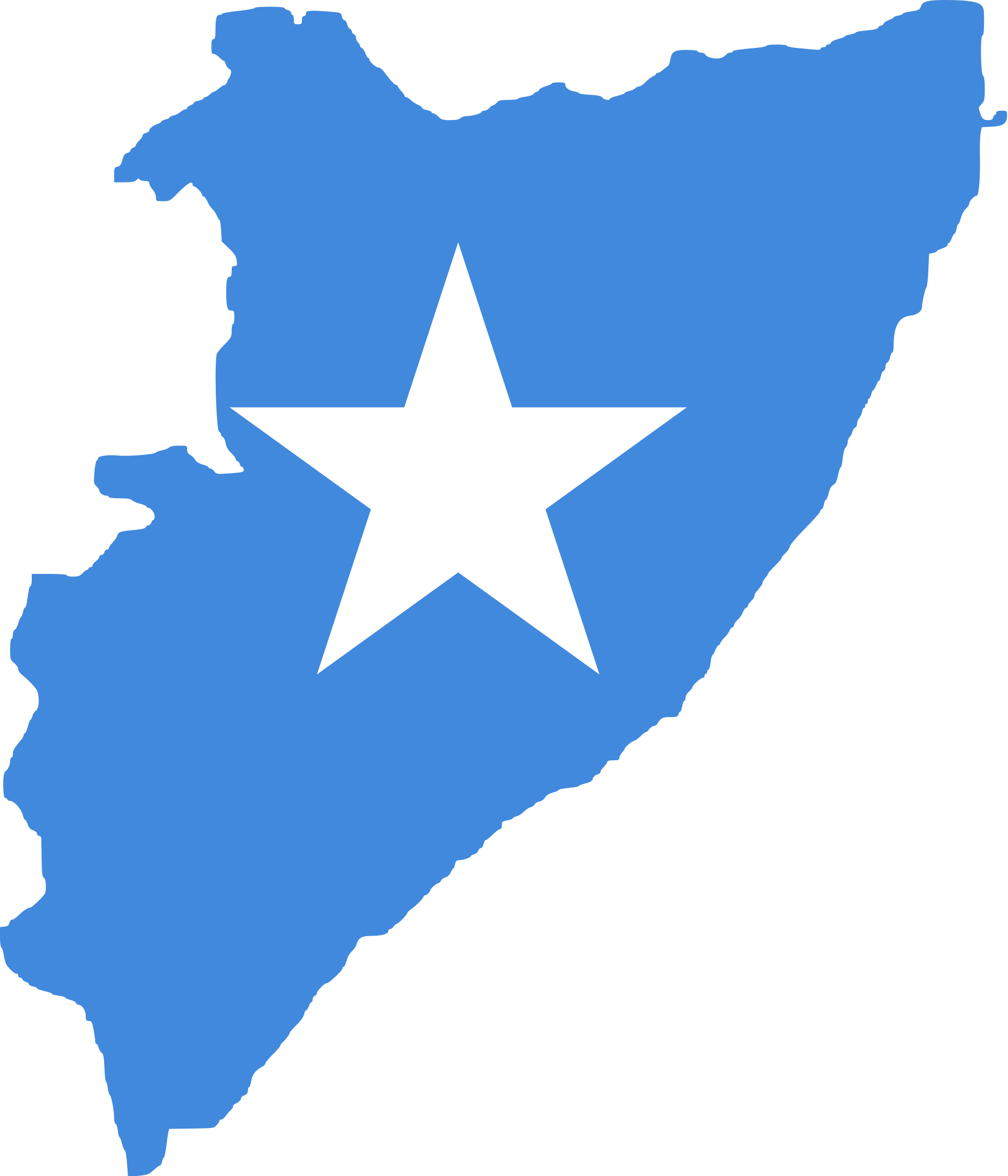 Somalia Flag Transparent Background