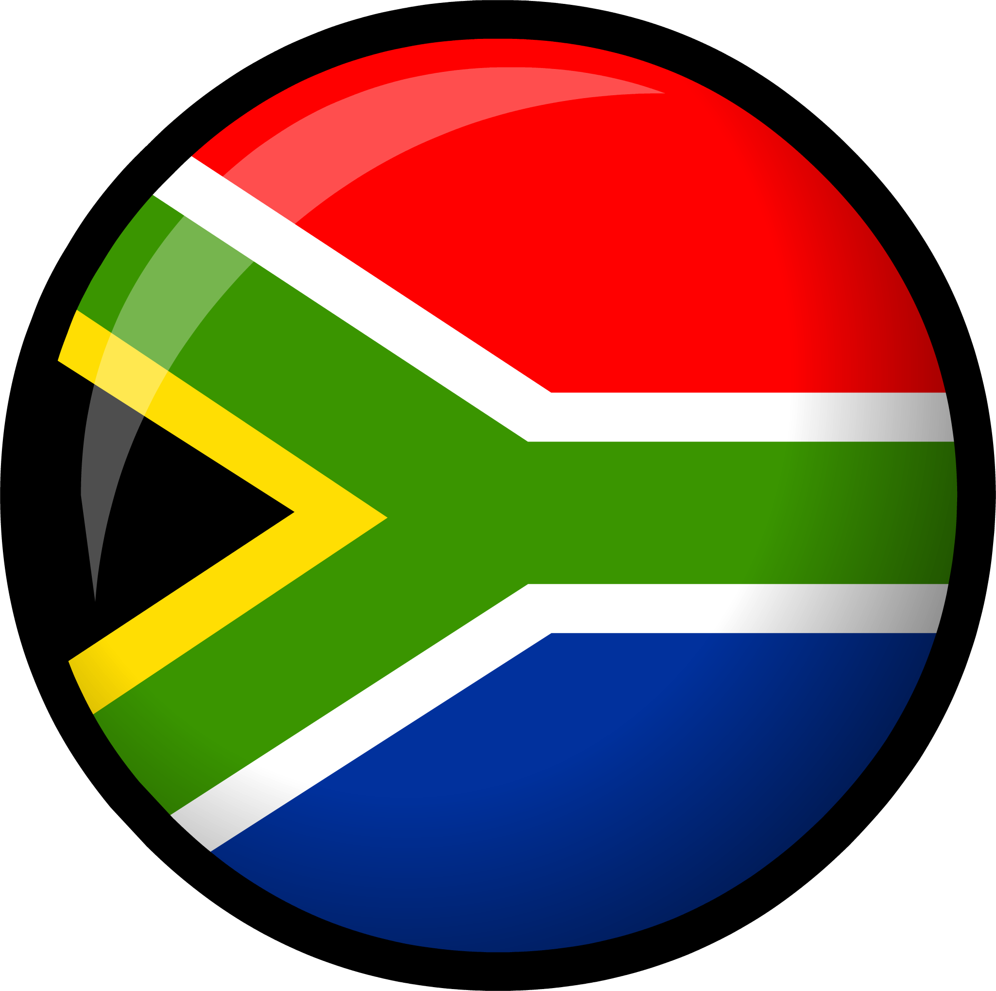 South Africa Flag Background PNG Image