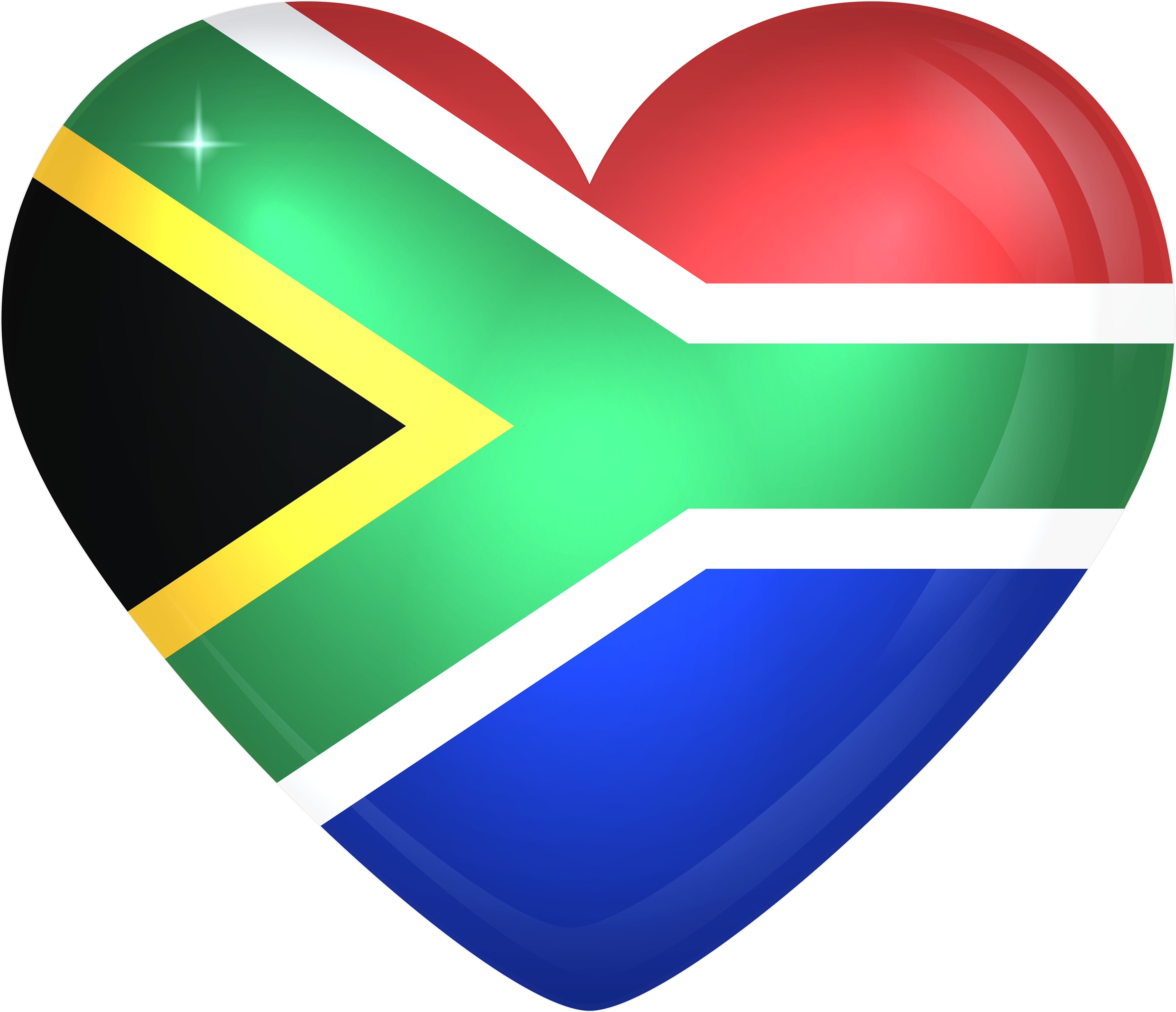 South Africa Flag PNG Images HD