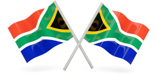South Africa Flag Transparent Background