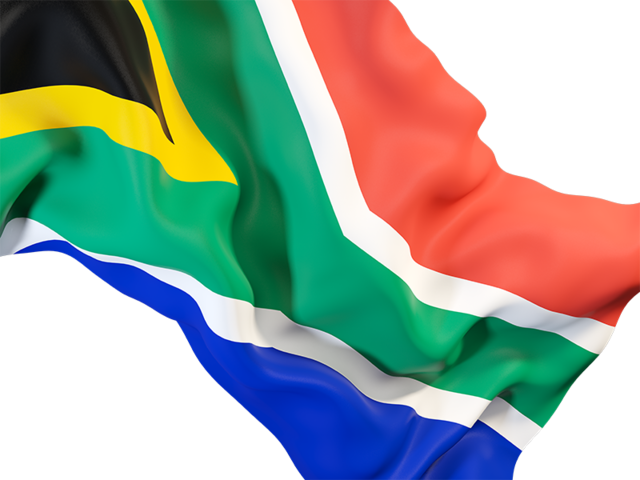 South Africa Flag Transparent Free PNG
