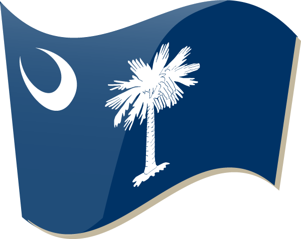 South Carolina State Flag Transparent PNG