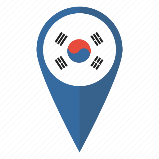 South Korea Flag Background PNG Image