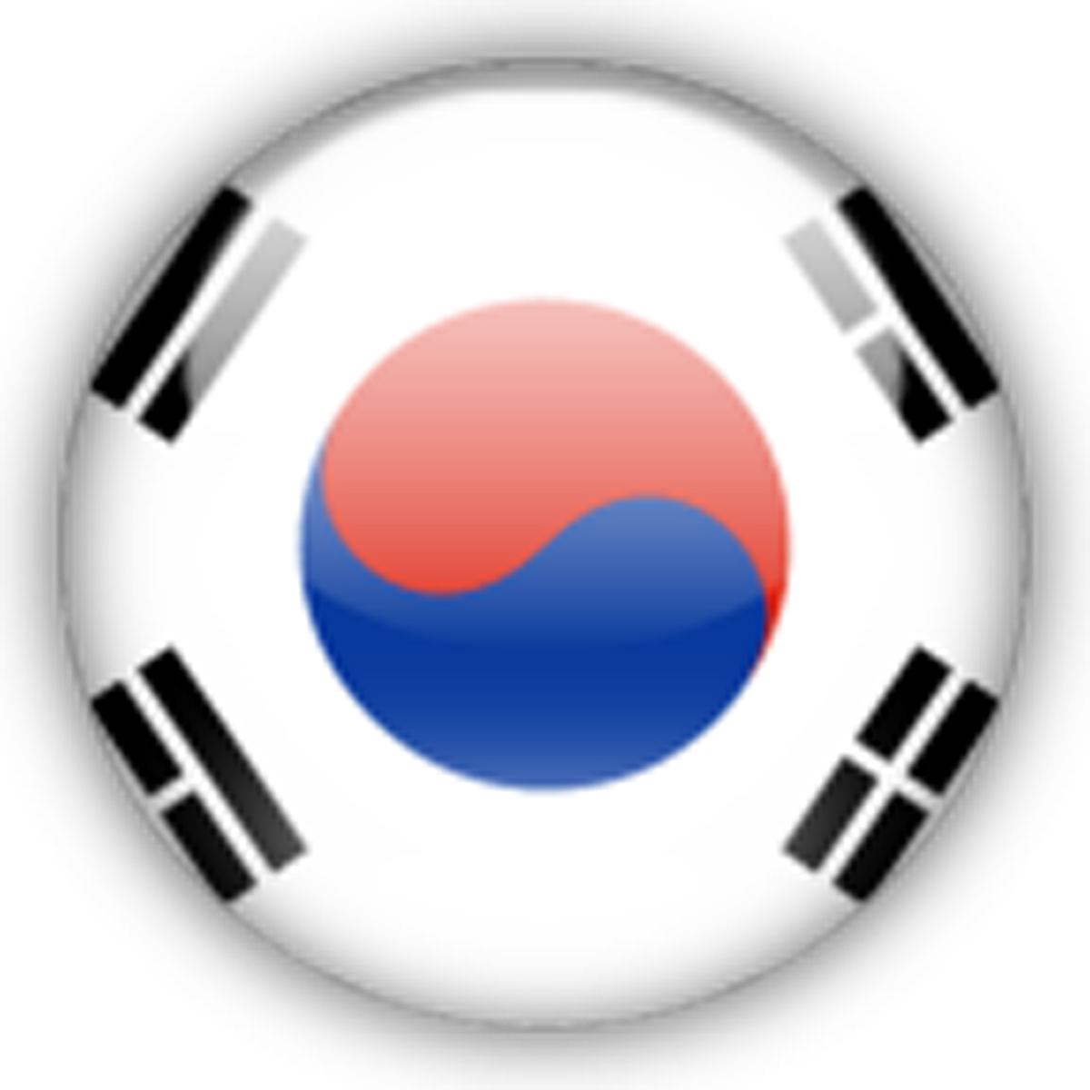 South Korea Flag PNG Photos