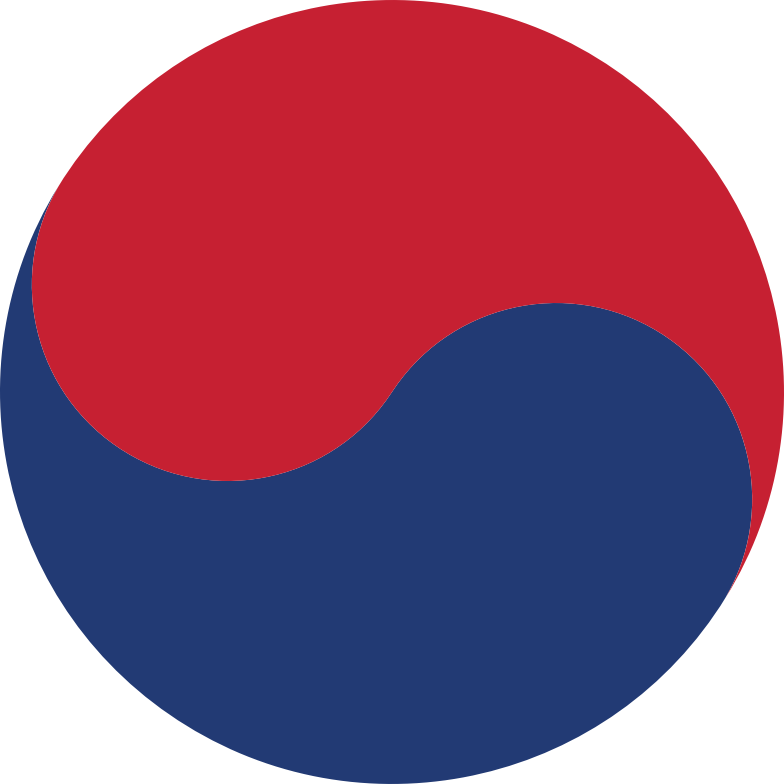 South Korea Flag Transparent Background