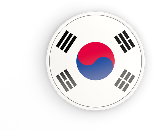 South Korea Flag Transparent Image